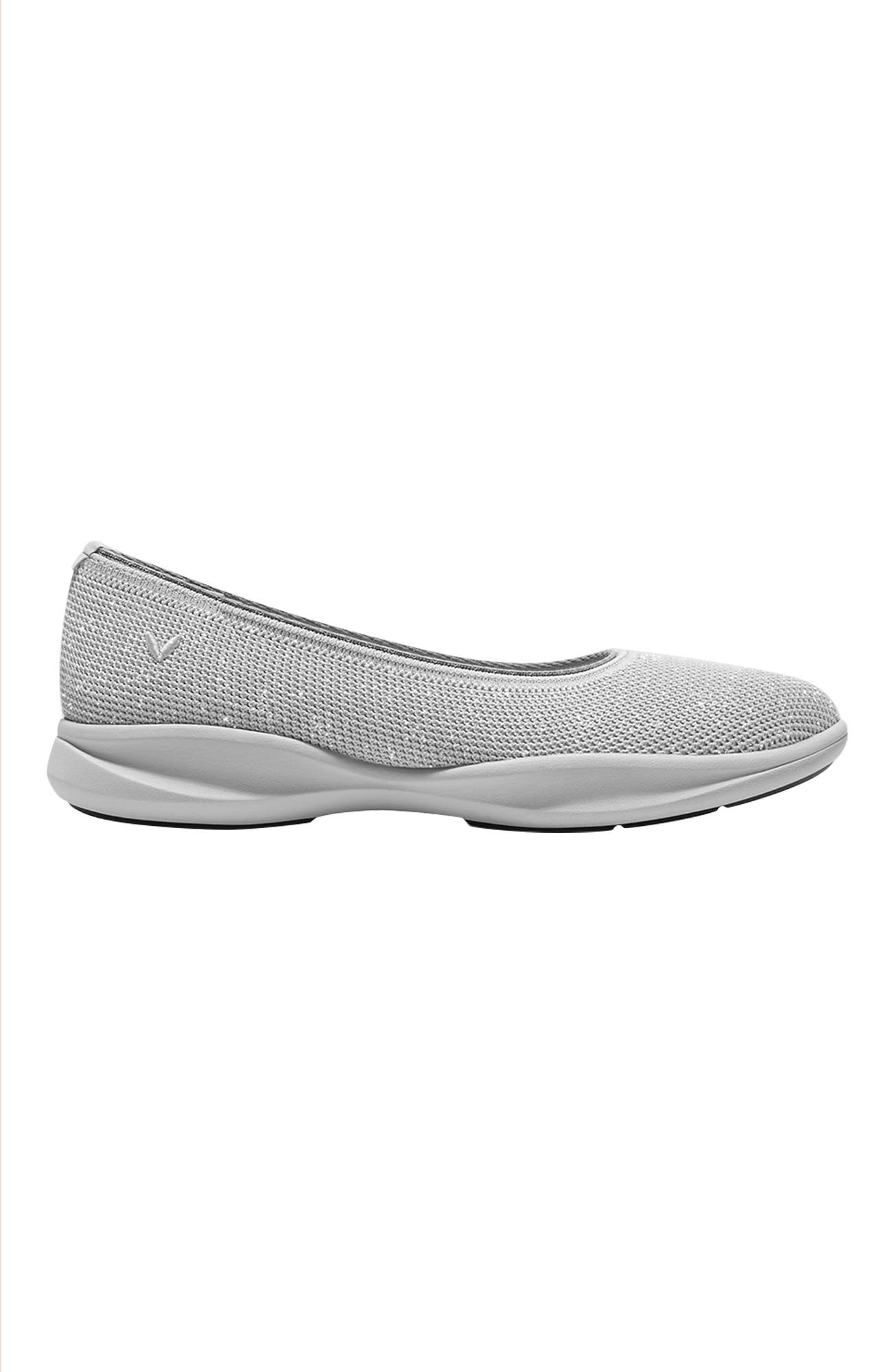 Izabel Walker Pro Hybrid Ballet Flats, Alternate, color, Metallic Diamond