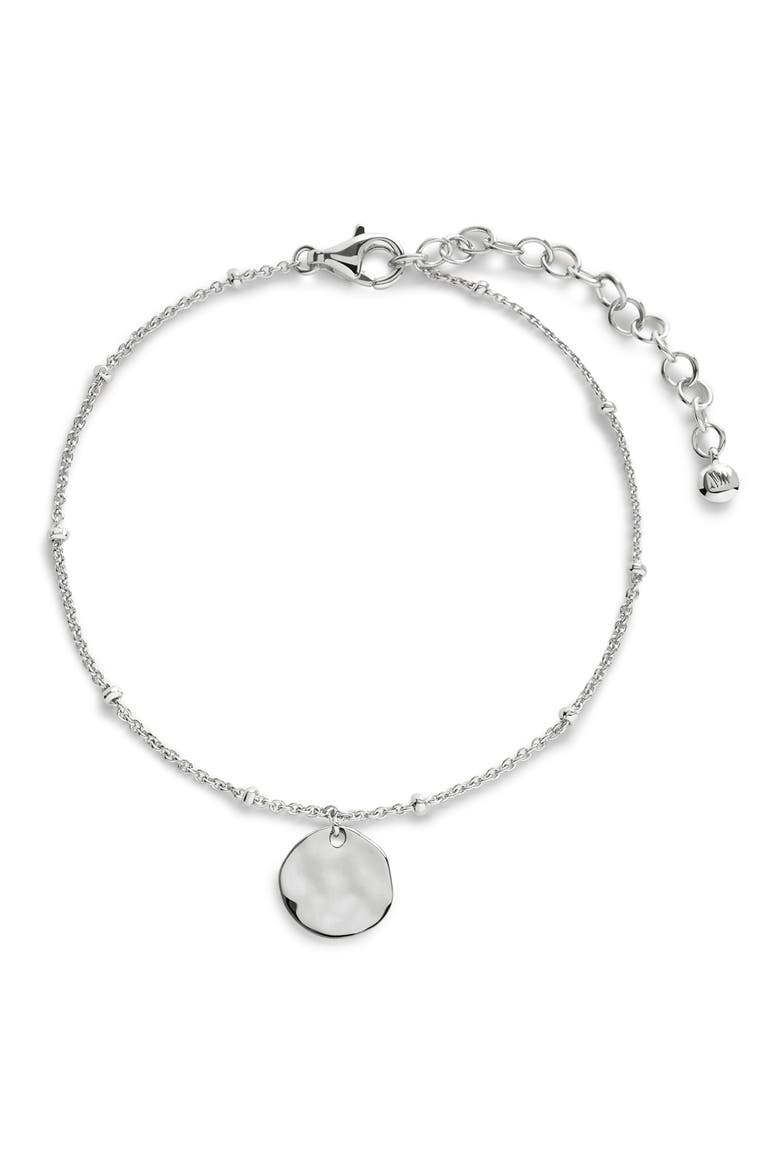 MV Siren™ Muse Disc Bracelet, Main, color, STERLING SILVER