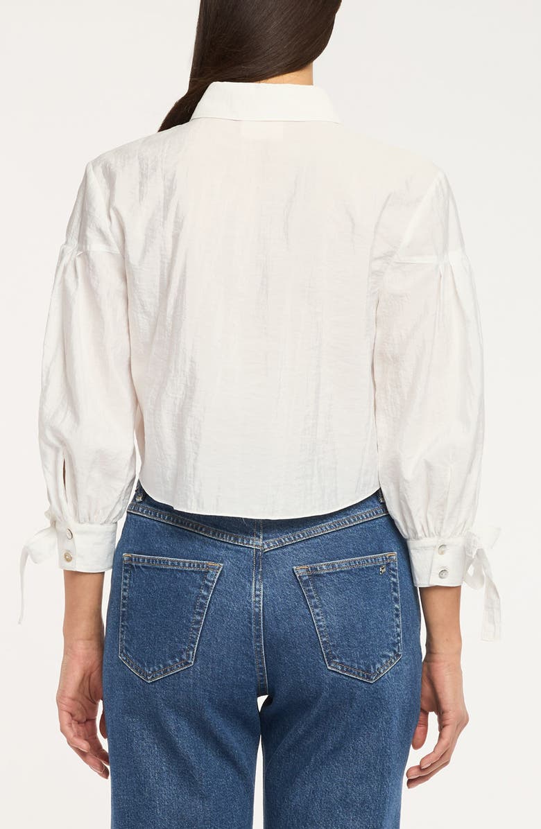 Cinq à Sept Finch Woven Shirt, Alternate, color, White