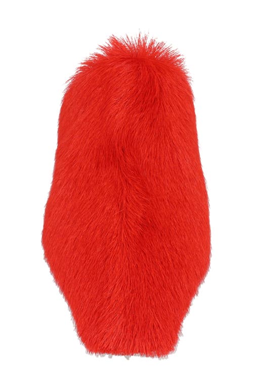 Ferragamo Selestina Genuine Hair Mule In Brown