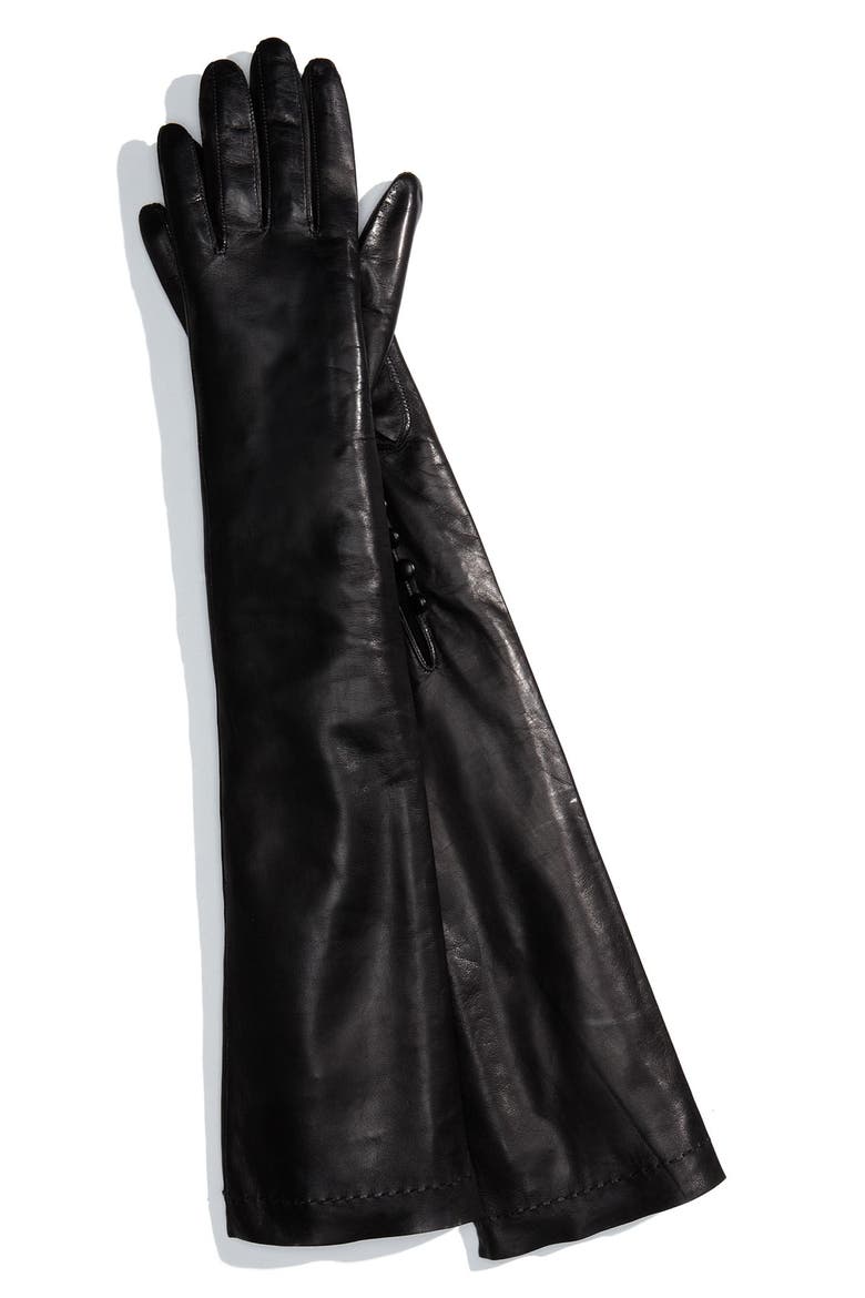 Long Opera Gloves, Main, color, BLACK