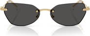 Swarovski 58mm Irregular Sunglasses