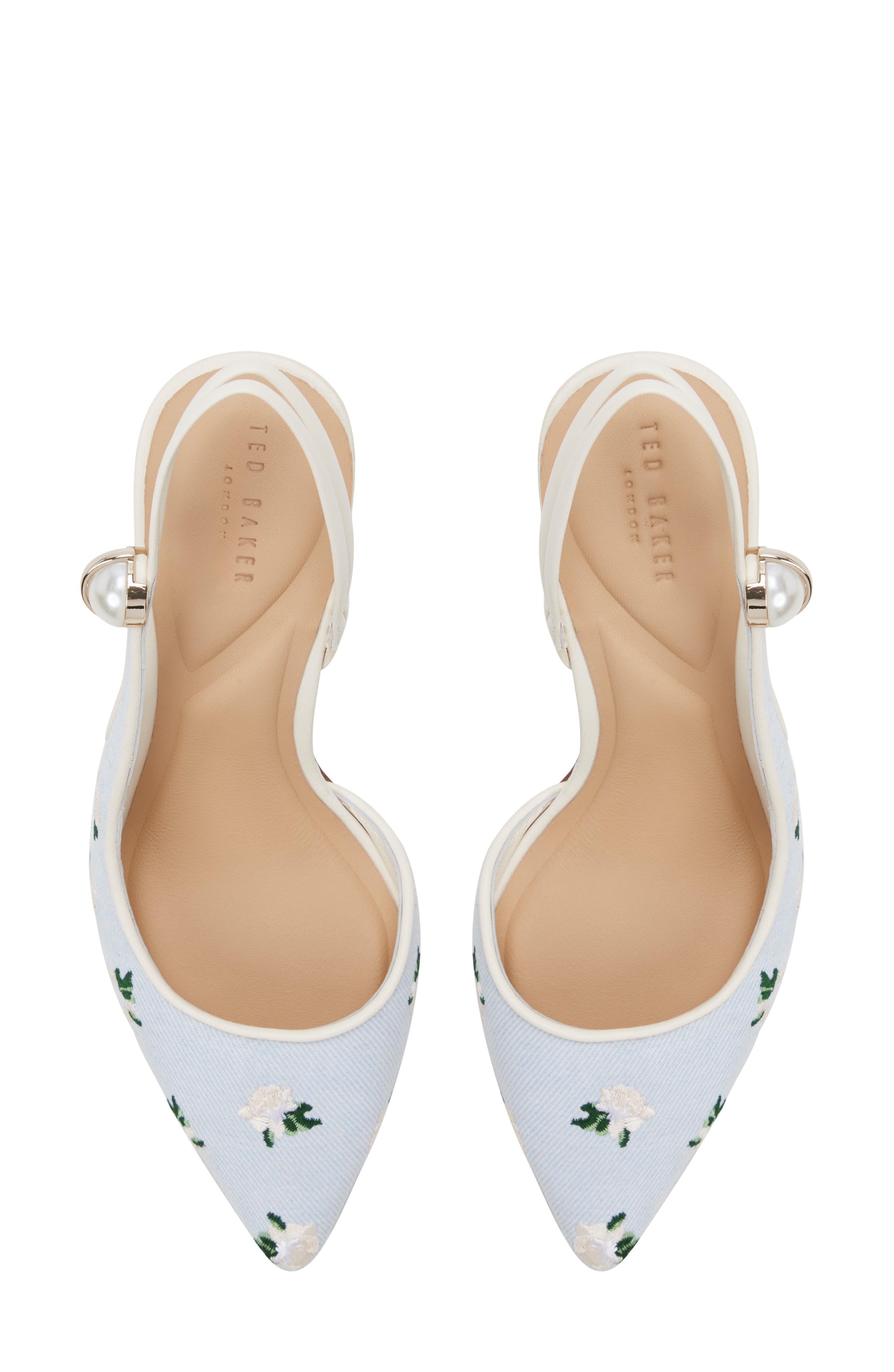 Ted Baker Sadie Half d'Orsay Slingback Pump, Alternate, color, 