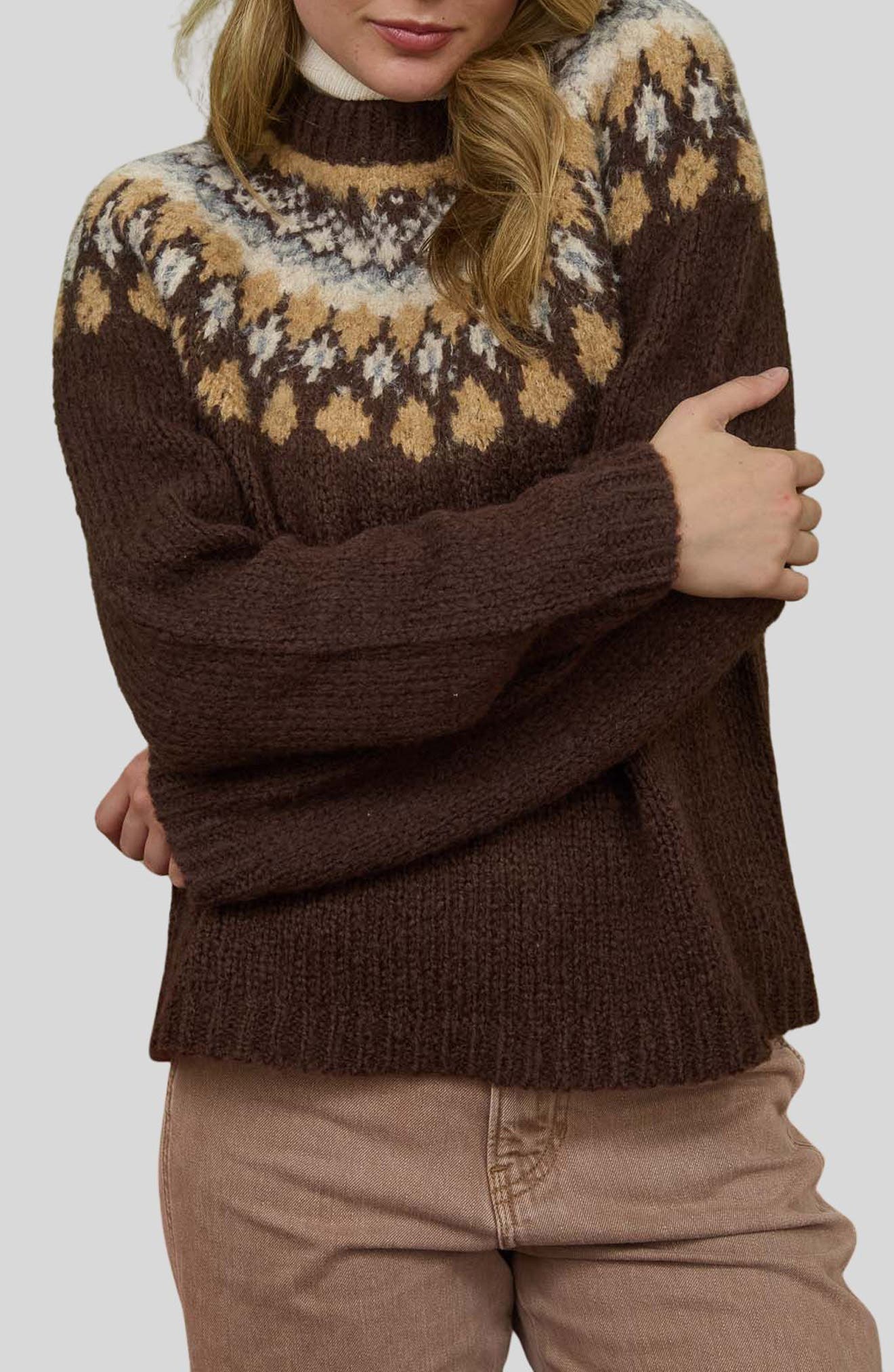 Blu Pepper Fair Isle Sweater