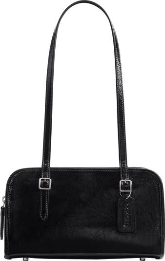 【COACH】スウィング ジップ バッグ COACH The Coach Originals Crinkle Patent Leather Swing Zip