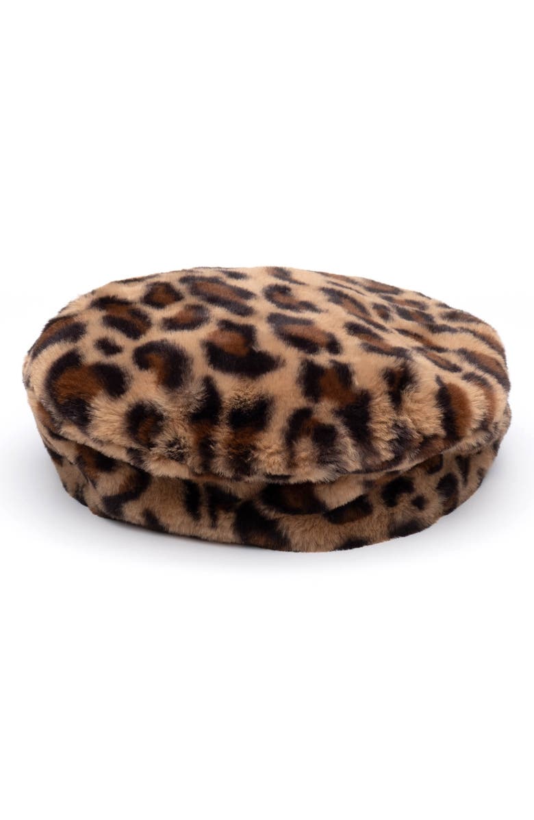 Eugenia Kim Mishka Faux Fur Beret, Main, color,