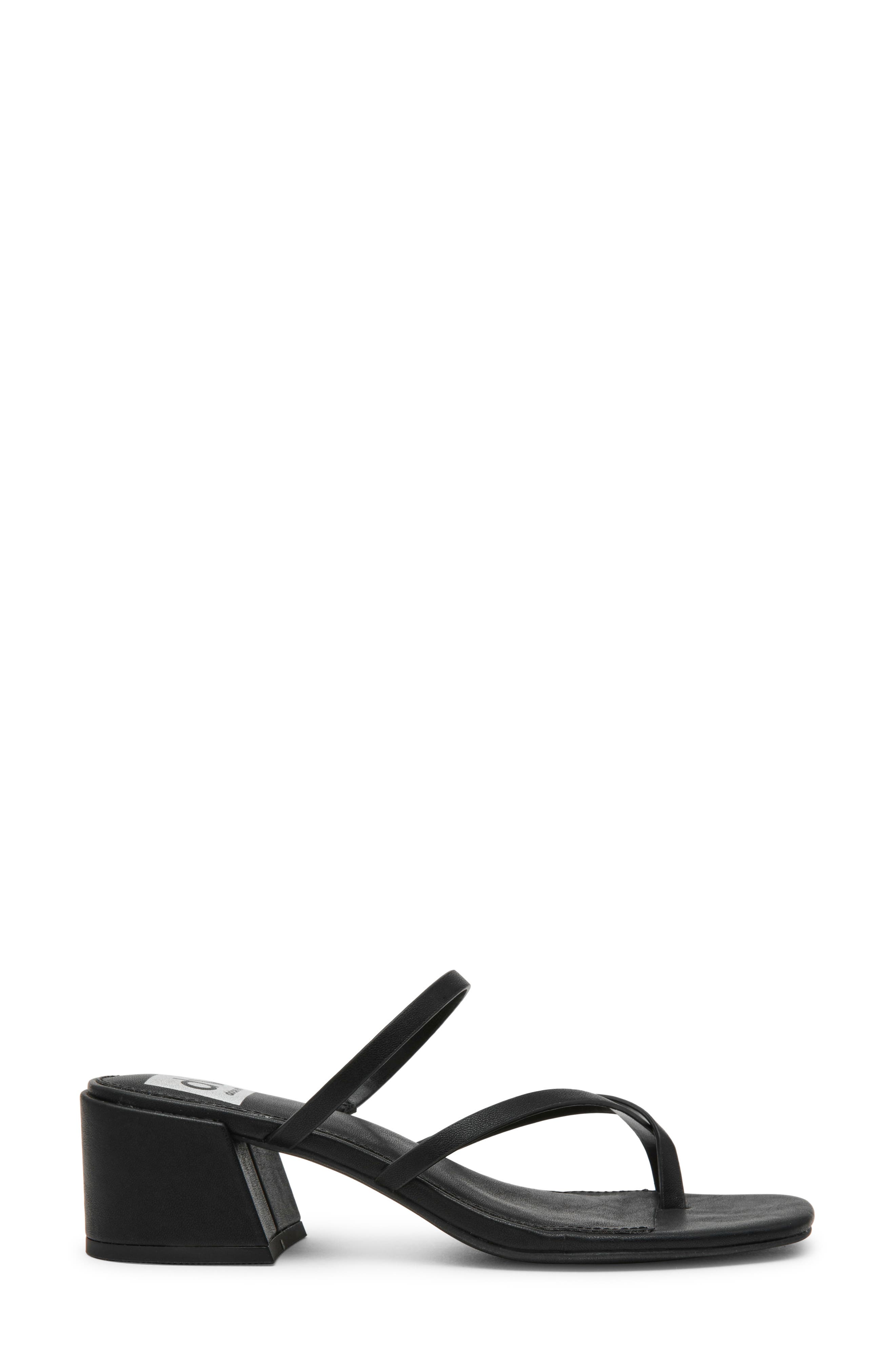 DV by Dolce Vita Saffina Toe Loop Sandal, Alternate, color, Black
