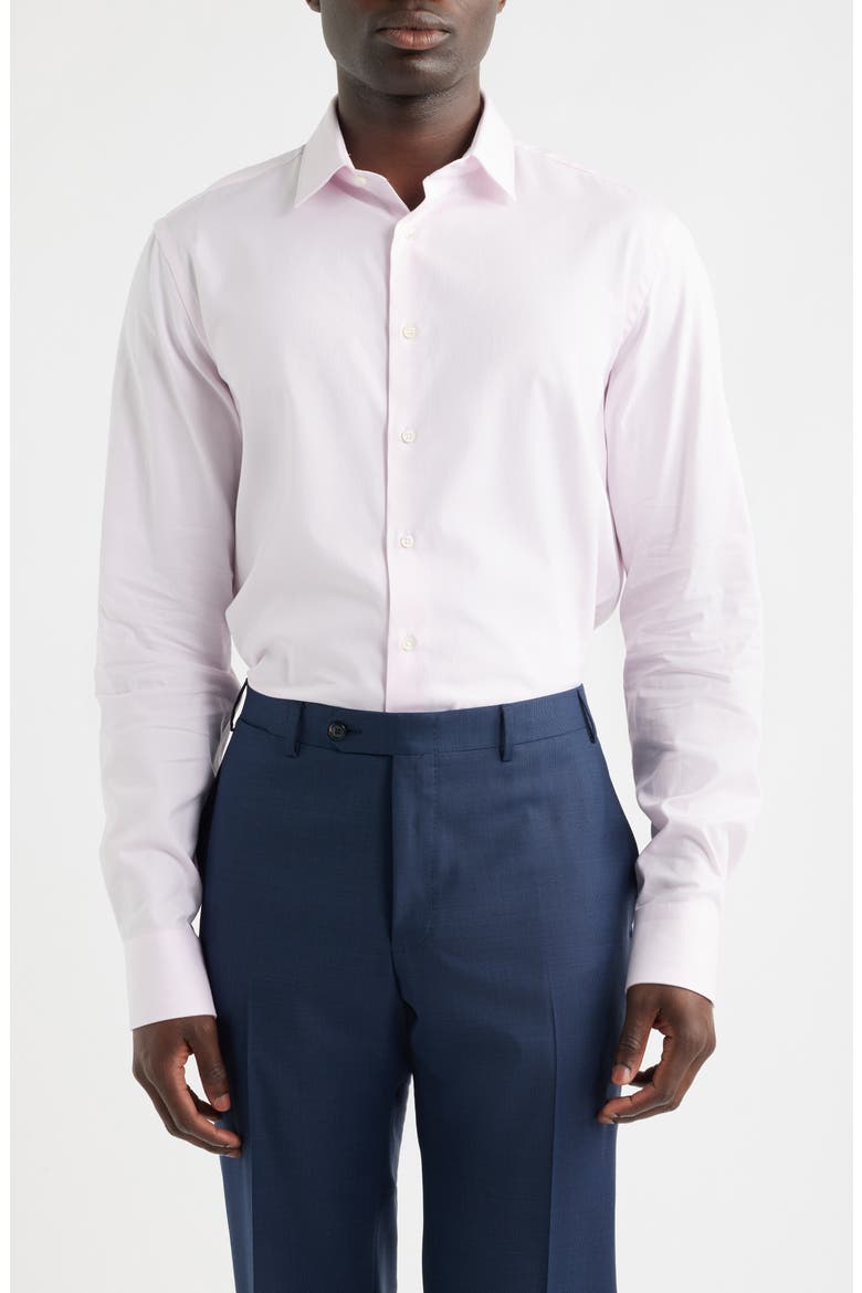 Regular Fit Dress Shirt, Main, color, PINK