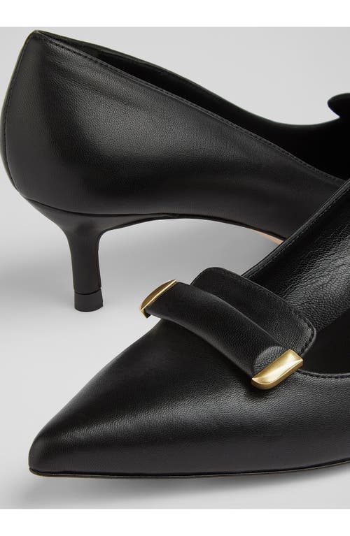 Lk Bennett Caryn Pointed Toe Pump In Black