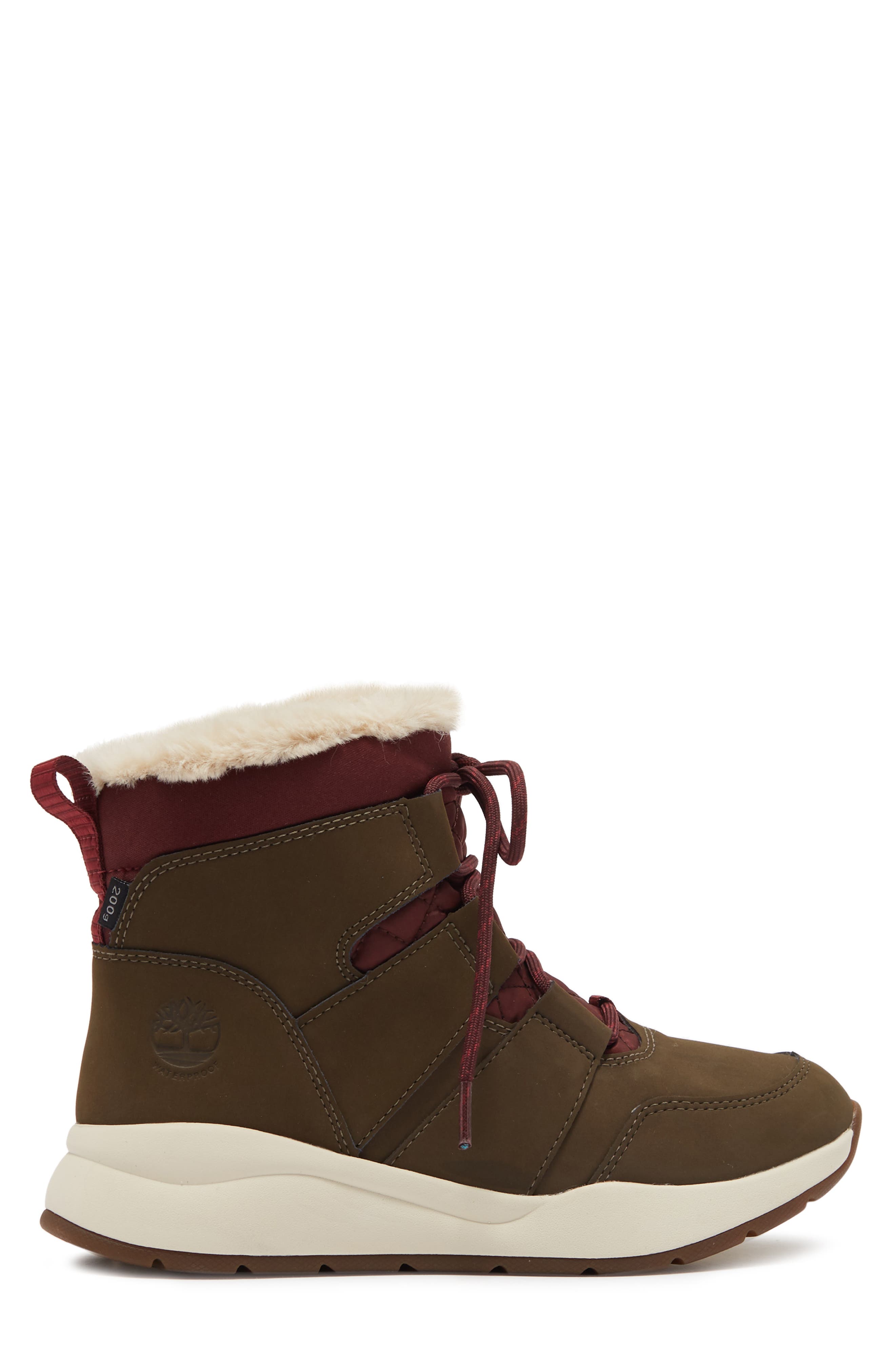 Timberland Boroughs Faux Fur Lined Winter Boot, Alternate, color, 