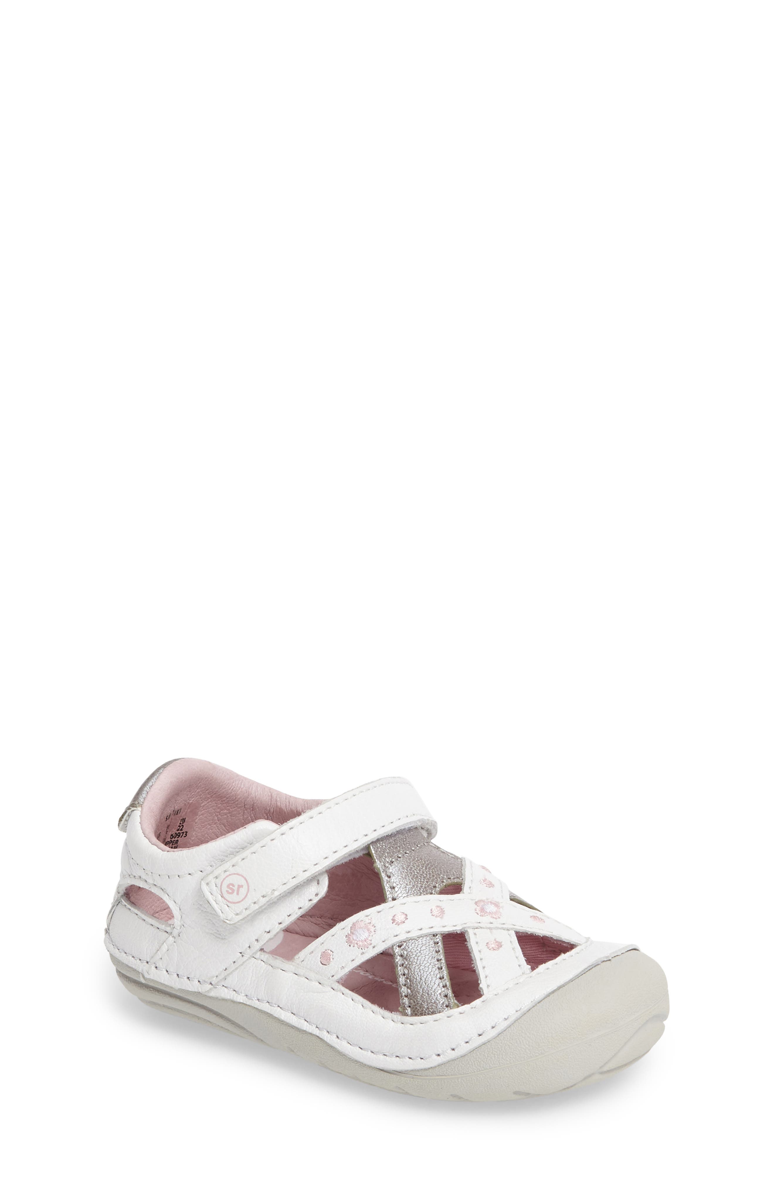 Stride Rite Kiki Embroidered Sneaker, Main, color, 