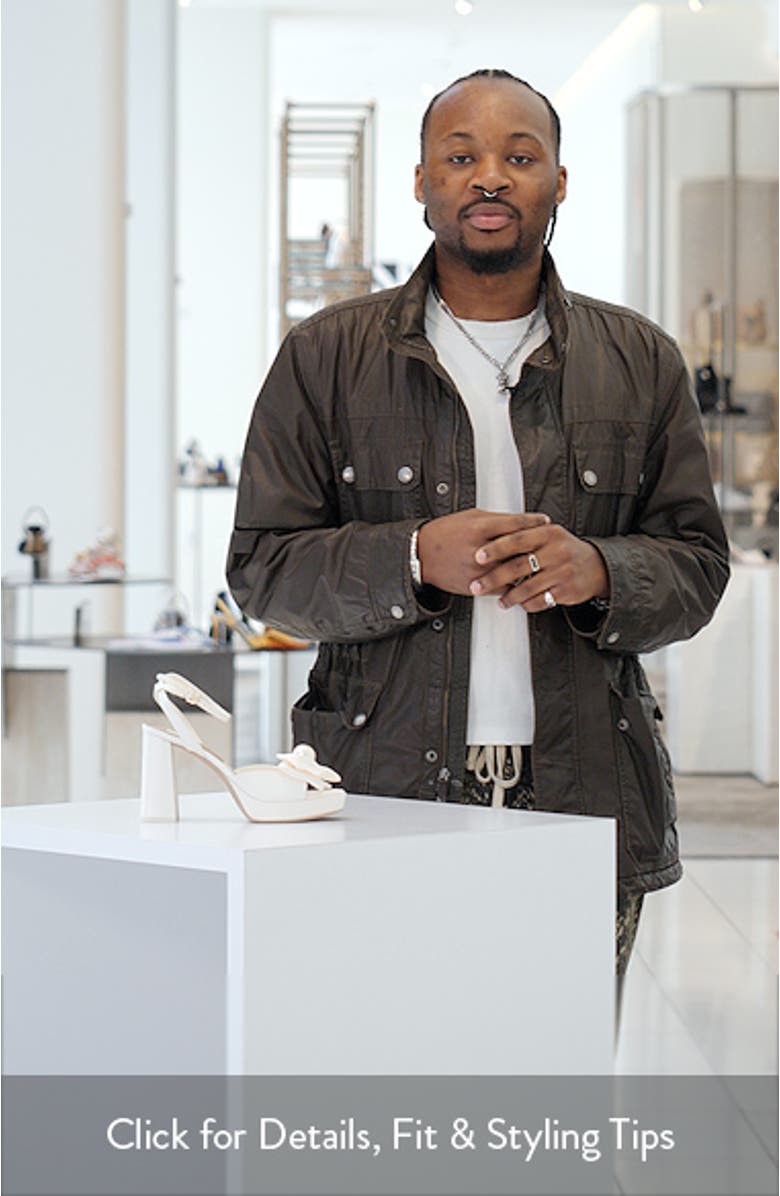 Patton Ankle Strap Platform Sandal, sales video thumbnail