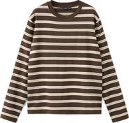 MANGO Stripe Long Sleeve T-Shirt