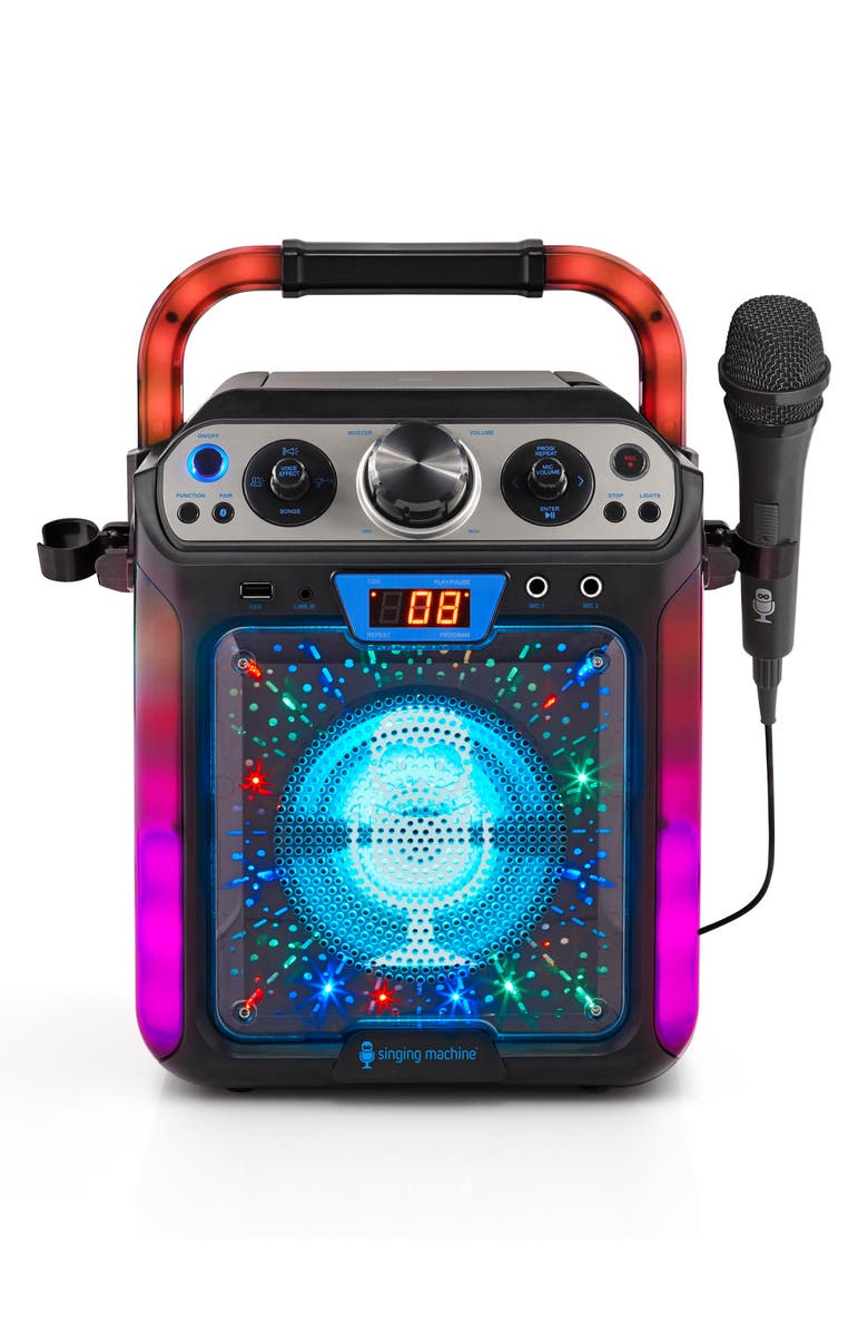 Singing Machine Karaoke Groove Hype Machine, Main, color, 