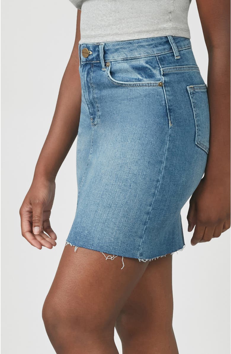 Lola Jeans Maddy High Rise Mini Skirt, Alternate, color,