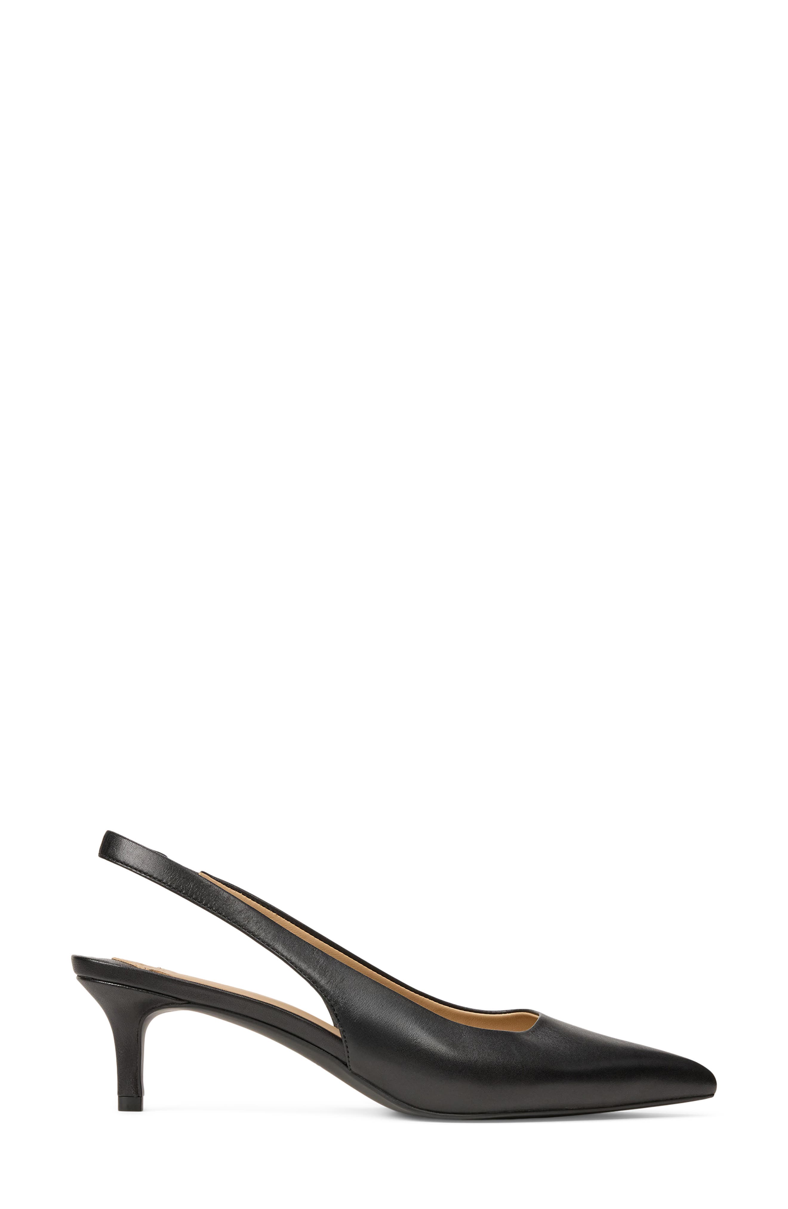 Ralph Lauren Lolah Slingback Pump, Alternate, color, Black
