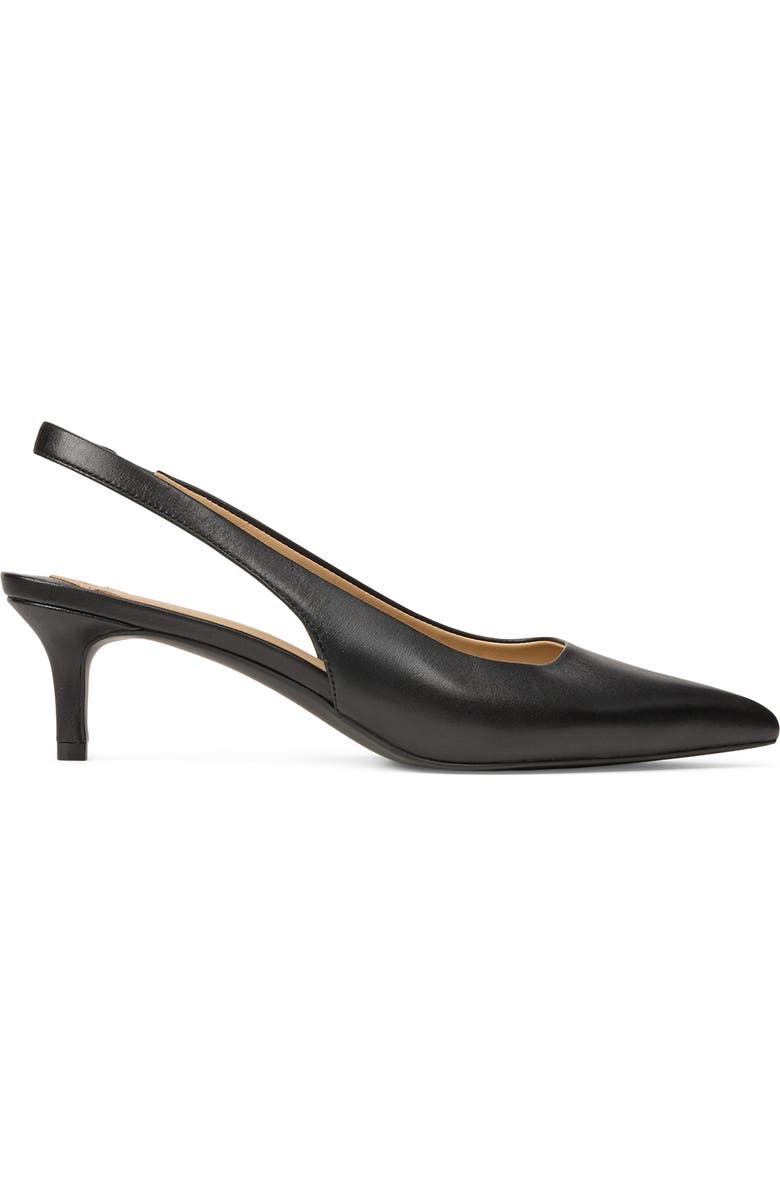 Ralph Lauren Lolah Slingback Pump, Alternate, color, Black