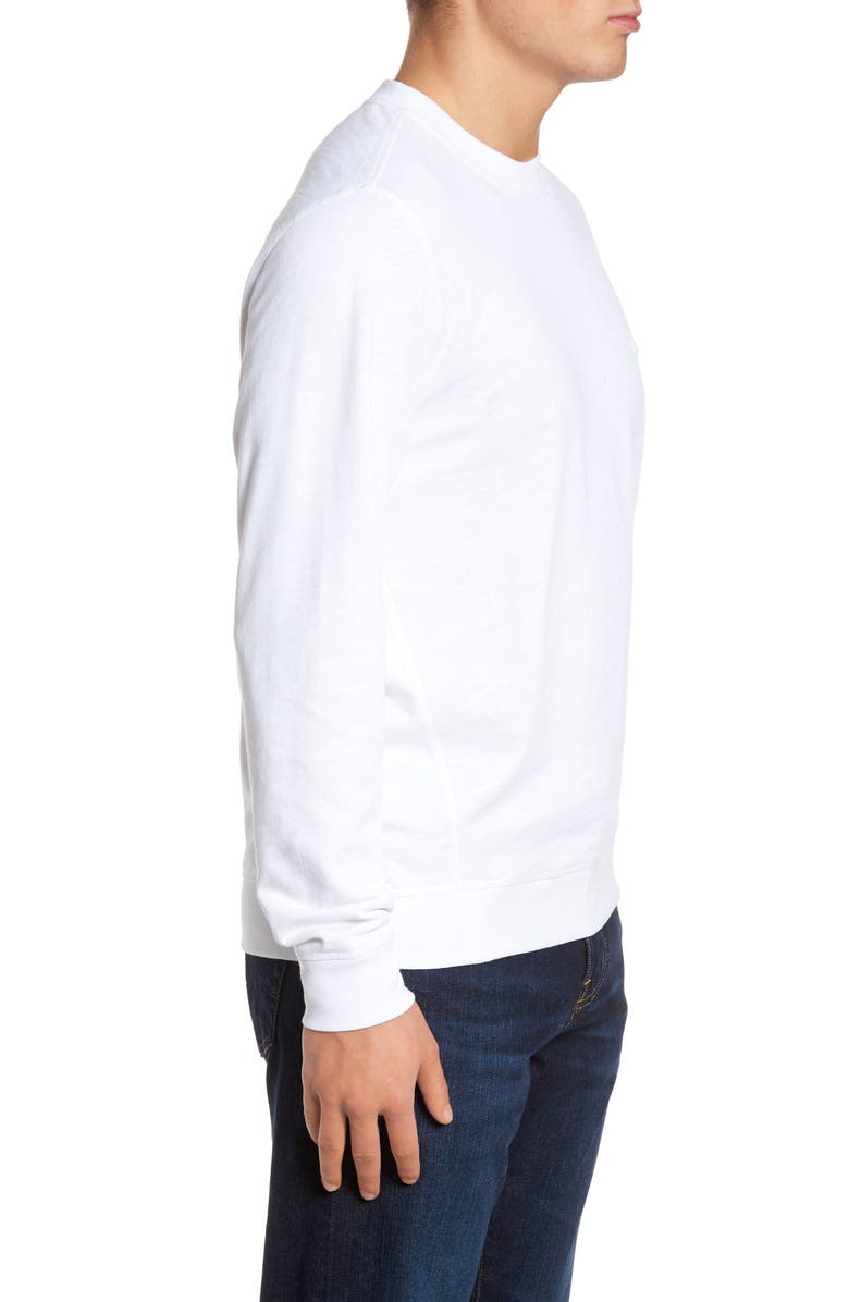 Lacoste Slim Fit French Terry Sweatshirt, Alternate, color, 
