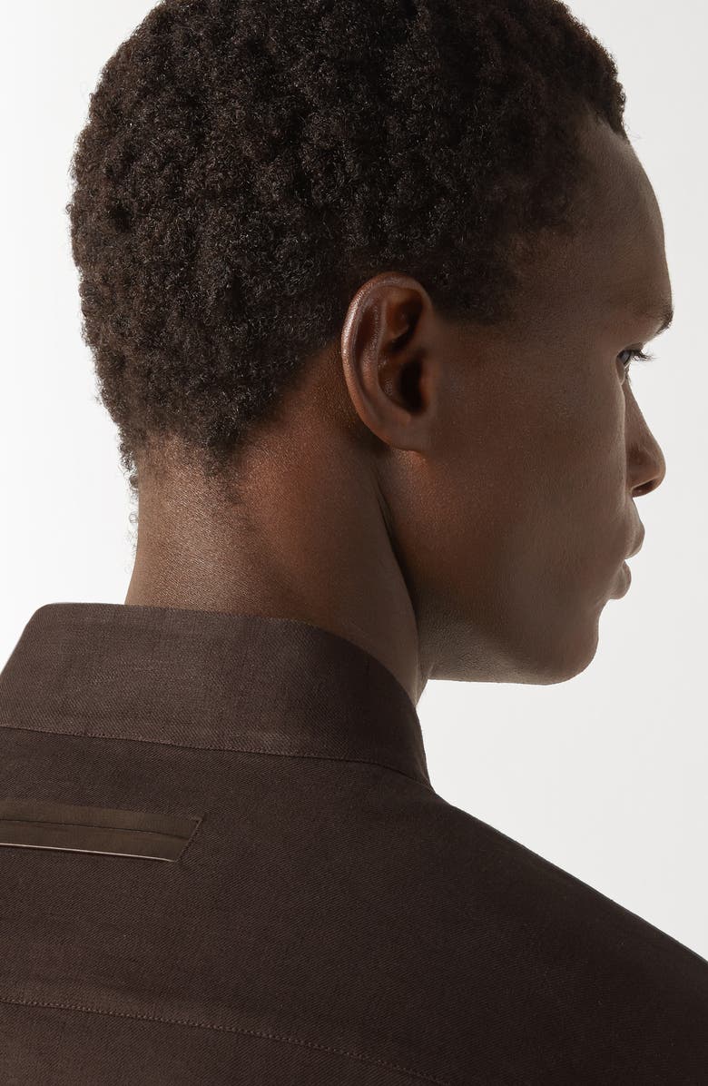 ZEGNA Oasi Lino Overshirt, Alternate, color, 