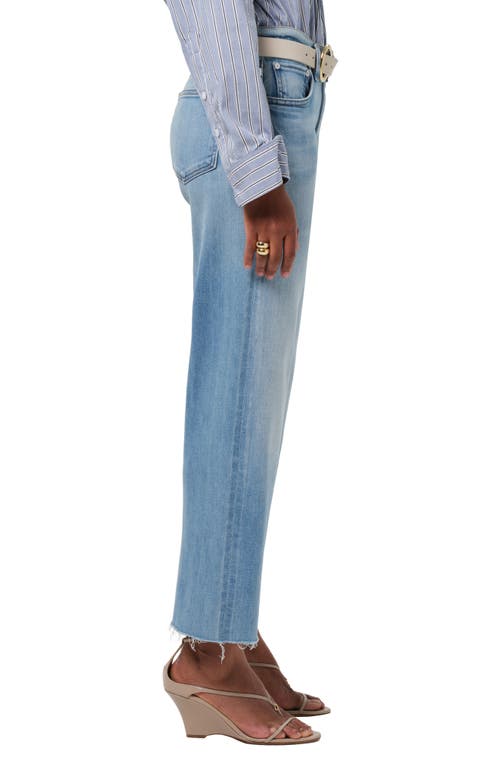 CITIZENS OF HUMANITY CITIZENS OF HUMANITY PALMA HIGH WAIST RAW HEM STRAIGHT LEG JEANS 