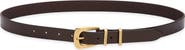 AllSaints Double Keeper Leather Belt