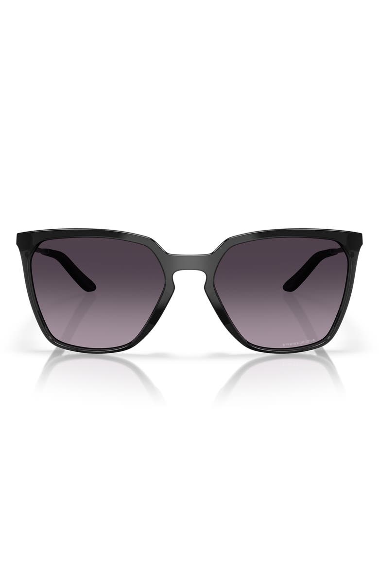 Oakley Sielo 57mm Gradient Prizm<sup>™</sup> Square Sunglasses, Main, color, Black/ Grey Gradient