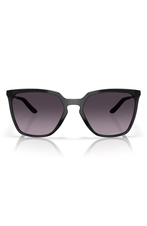 Shop Oakley Sielo 57mm Gradient Prizm™ Square Sunglasses In Black/grey Gradient
