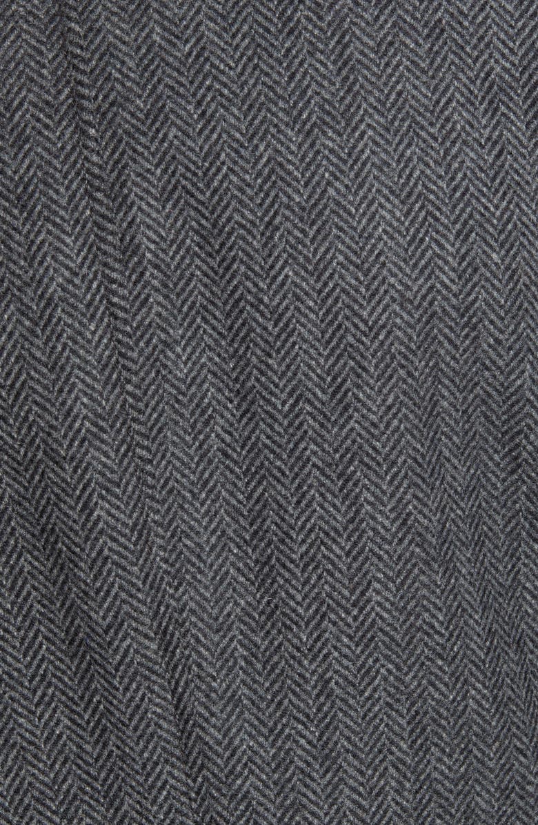 Schott NYC Herringbone Wool Blend Coat, Alternate, color, 