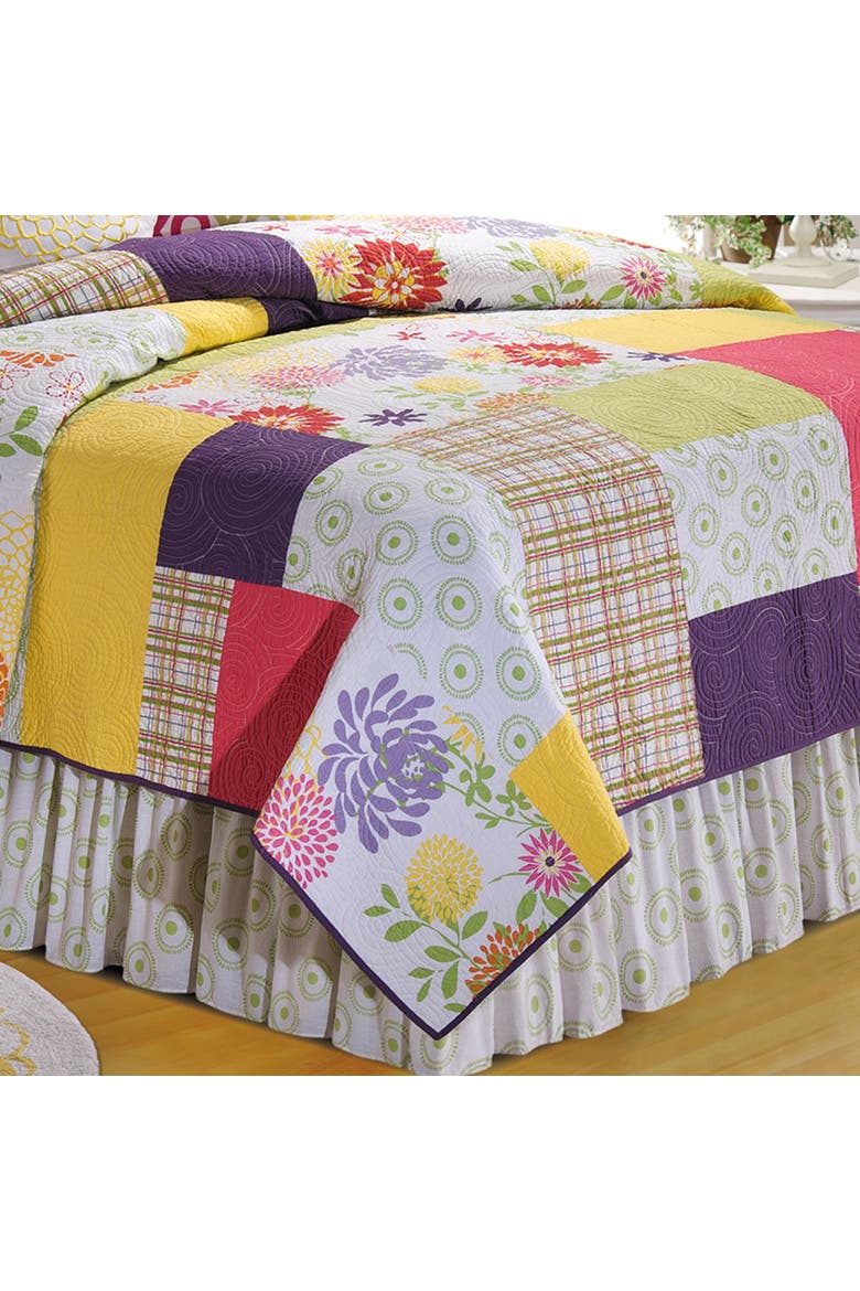 Macie Quilt, Alternate, color, Purple
