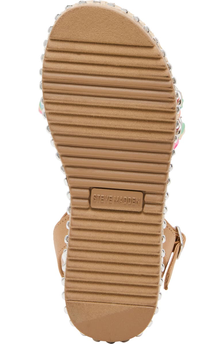 Steve Madden Kids' Jgizmo Platform Sandal, Alternate, color, Pink/ Green Multi