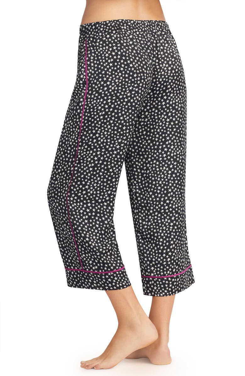 Room Service Pjs ROOM SERVICE Crop Satin Pajama Pants, Alternate, color,