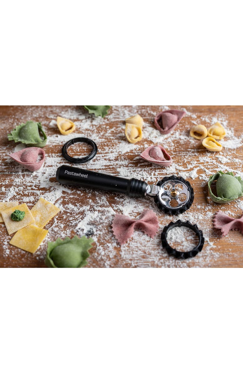 Marcato Design Series Pastawheel Pasta Cutter, Alternate, color, Black