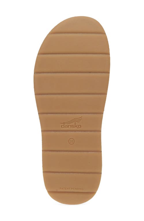 DANSKO DANSKO BRIDGET PLATFORM WEDGE SLIDE SANDAL