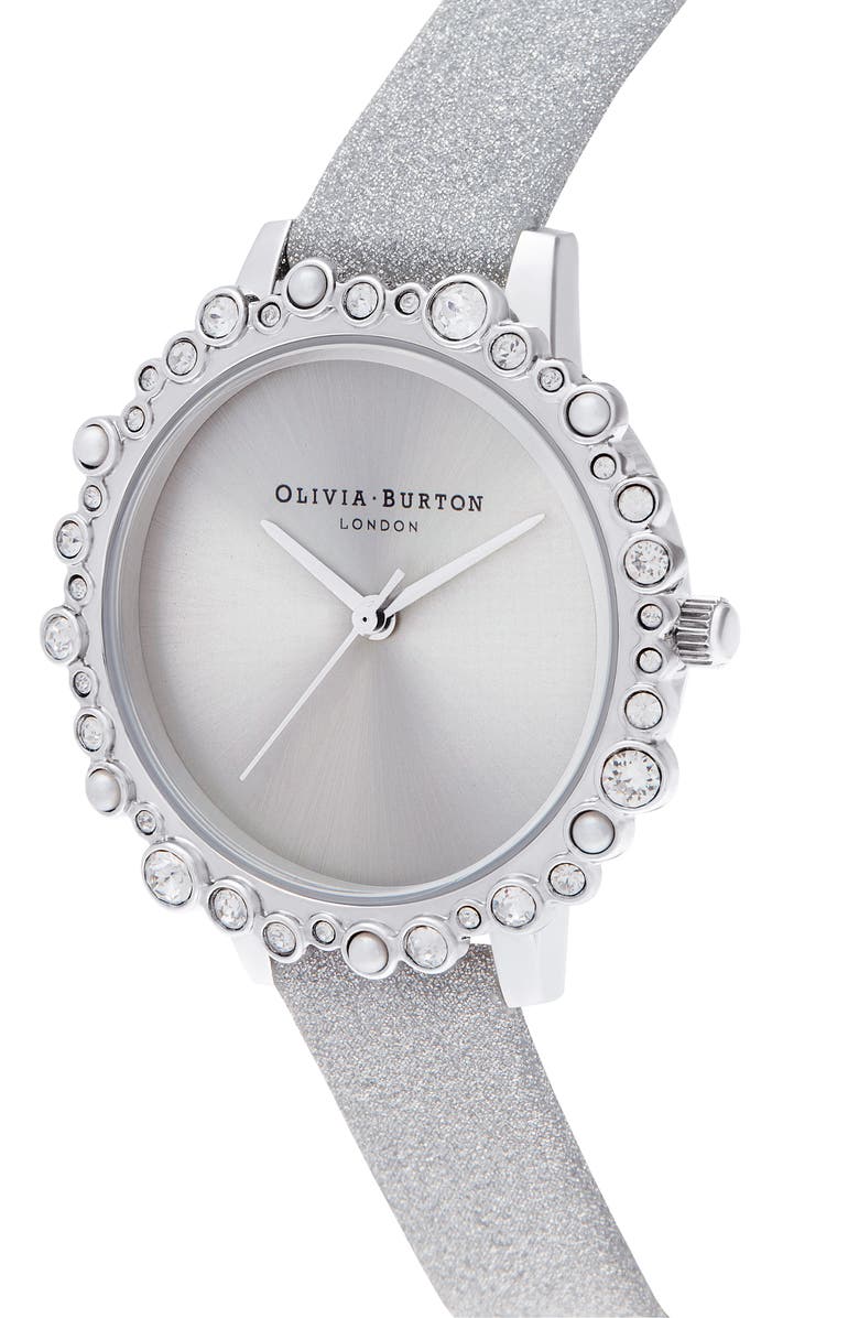 Olivia Burton Under the Sea Bejeweled Bubble Watch, 30mm, Alternate, color,
