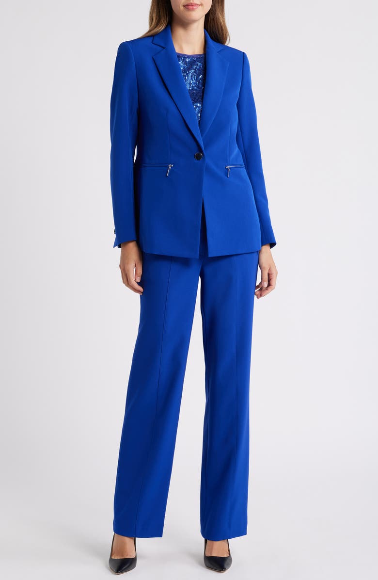 Anne Klein Zip Pocket Blazer, Alternate, color,