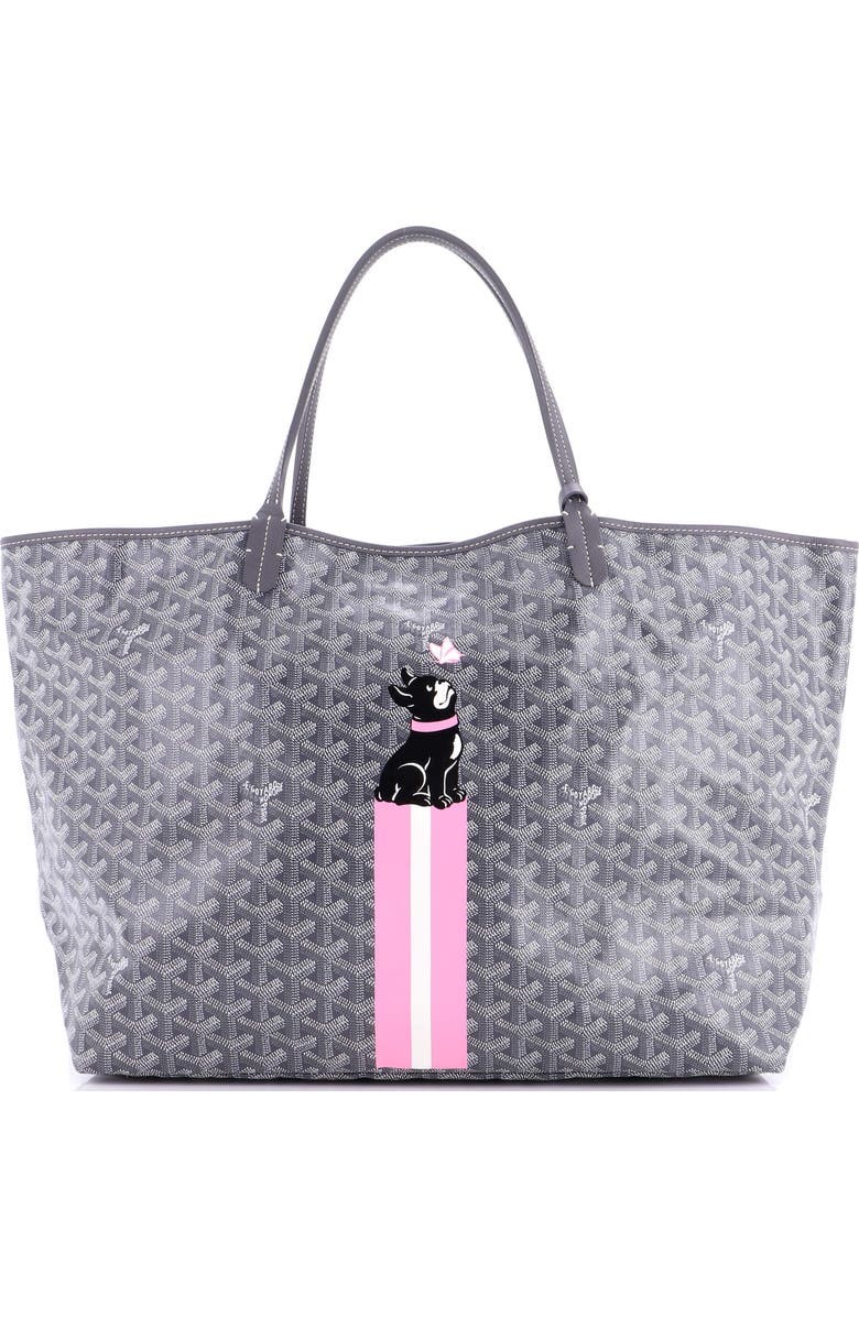 Pre-Owned Goyard Saint Louis Tote Printed Coated Canvas GM, Main, color,