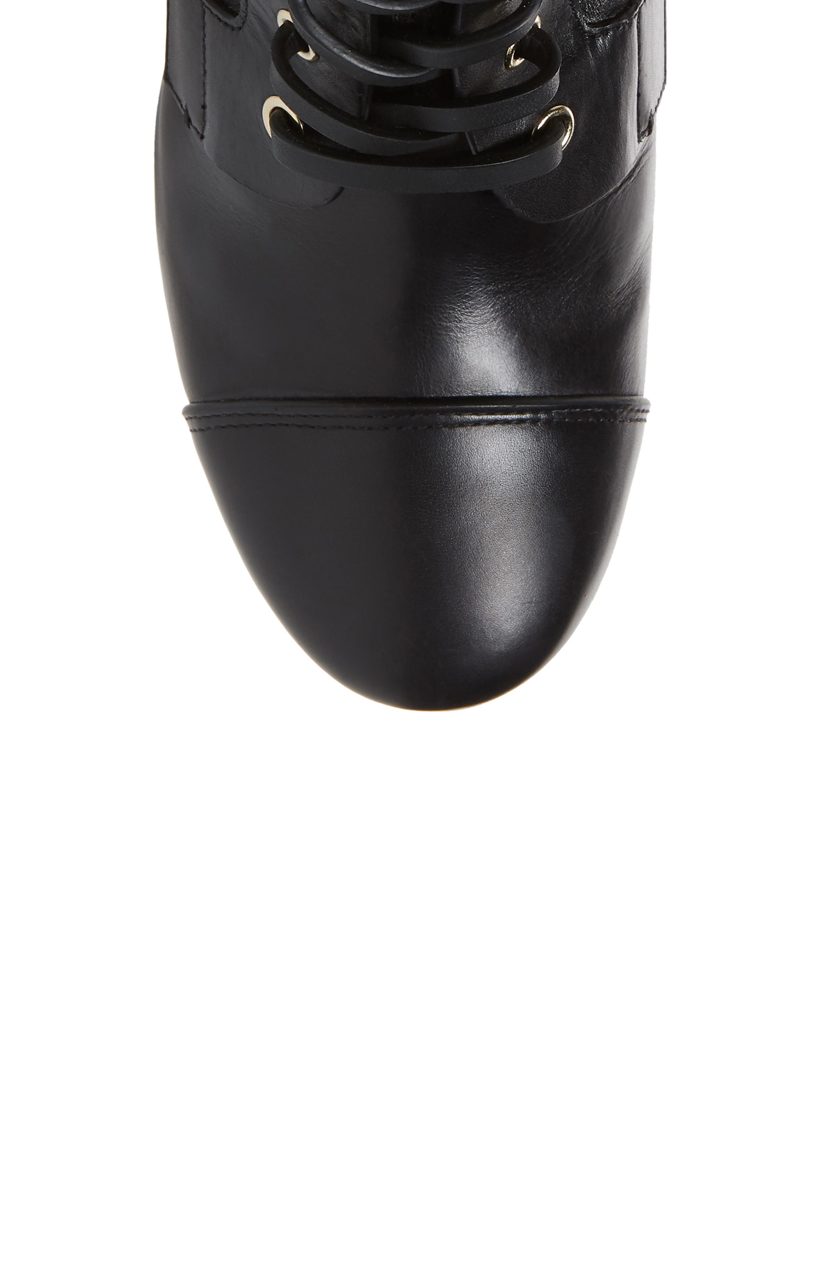 Veruka Lace-Up Boot, Alternate, color, BLACK TRIPOLI