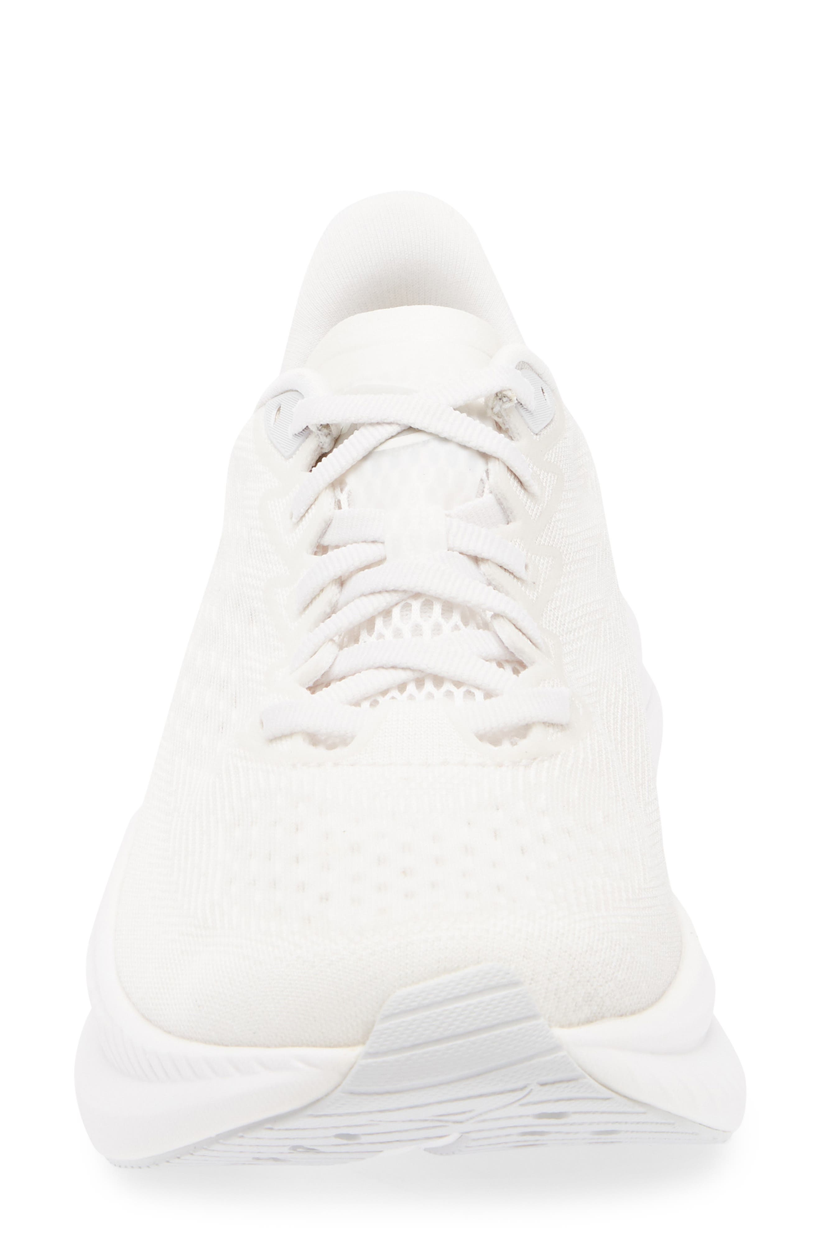 HOKA Mach 6 Running Shoe, Alternate, color, White / White