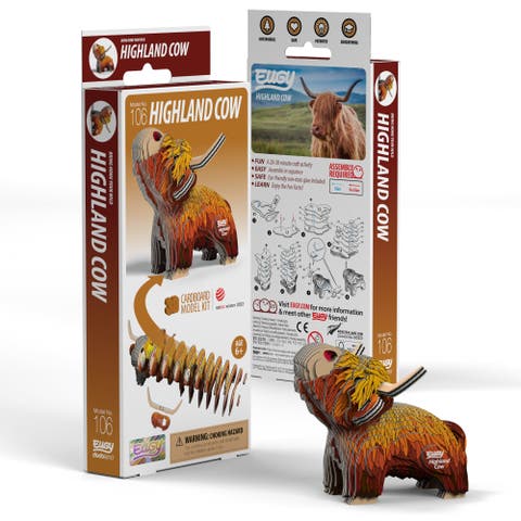 Highland Cow 3D Puzzle