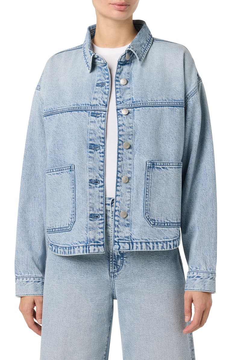 Joe's Oversize Denim Jacket, Main, color, Katima