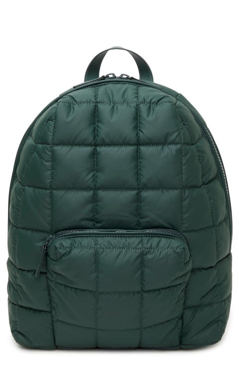 Porter Quilted Recycled Nylon Backpack