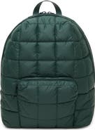 VeeCollective Porter Quilted Recycled Nylon Backpack