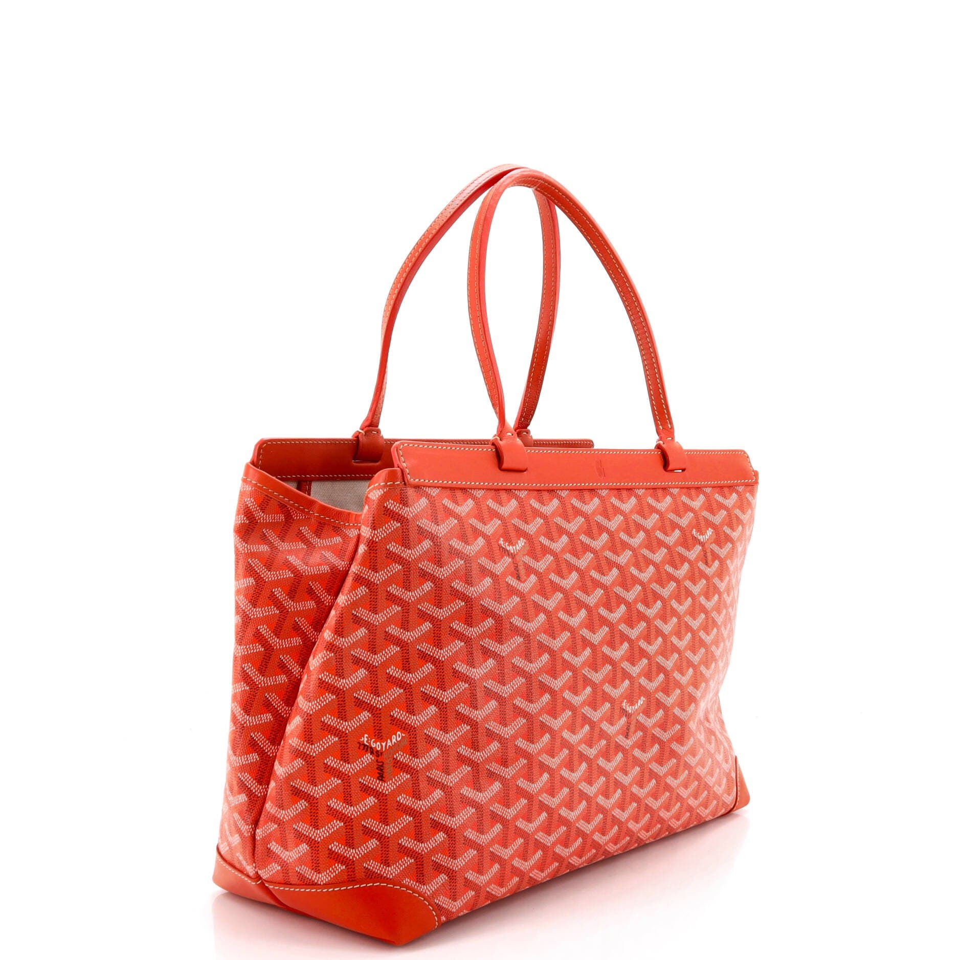 Bellechasse Bag Coated Canvas PM, Alternate, color, Orange