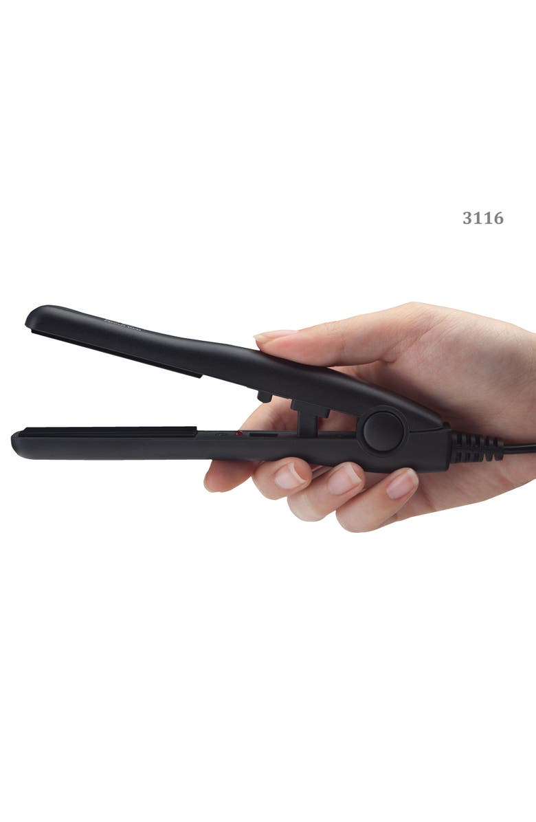 Jose Eber Petite 1/2 Inch Flat Iron, Alternate, color, Black