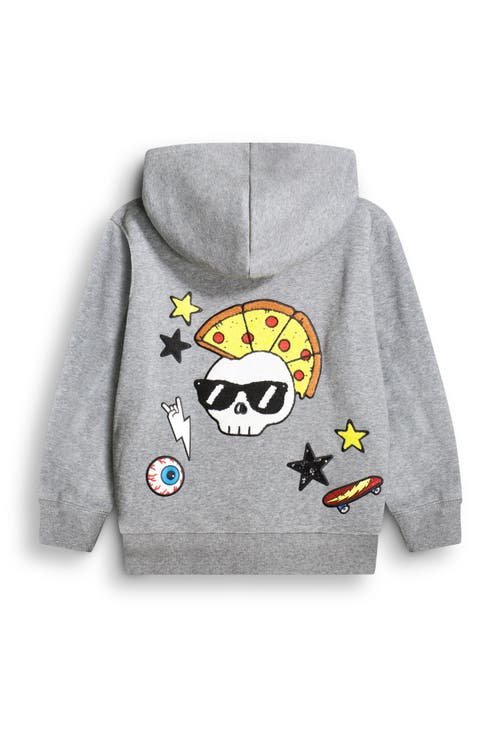 Pizza Skull Hoodie