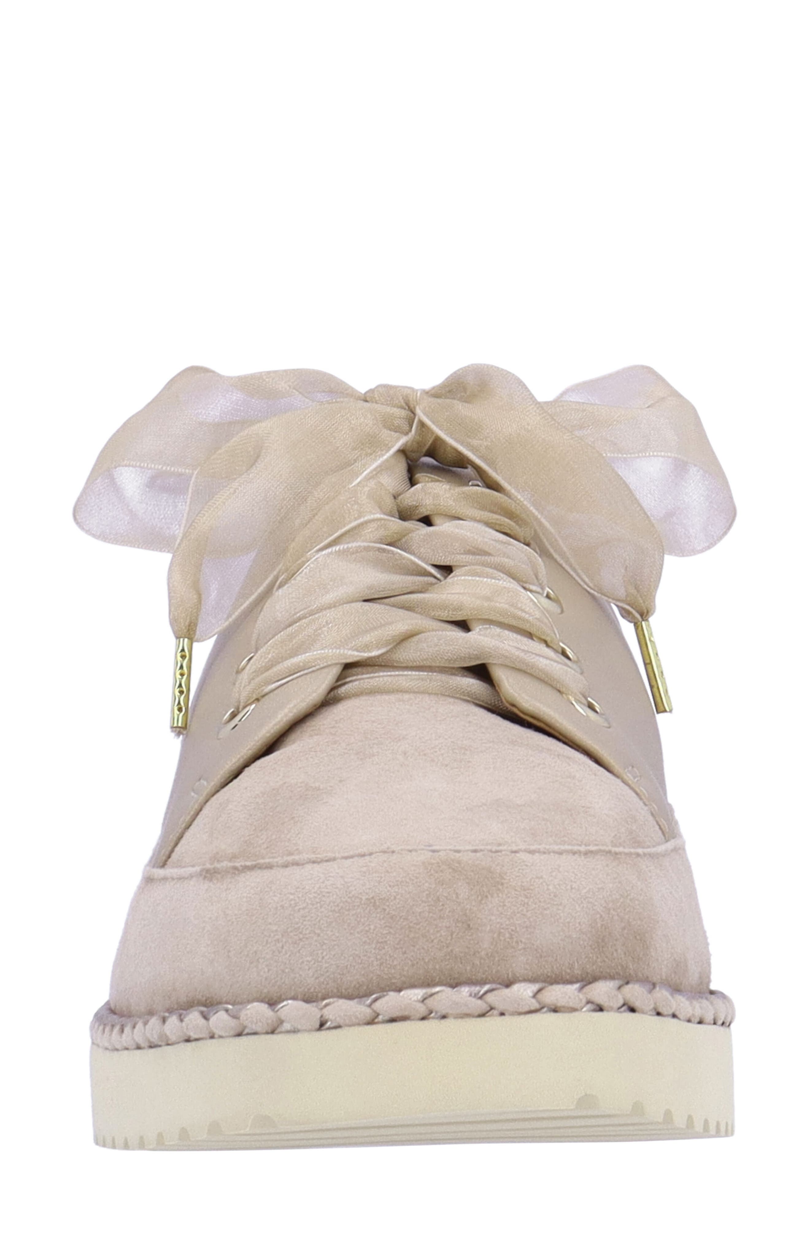 Zaina Platform Sneaker, Alternate, color, PLATINO