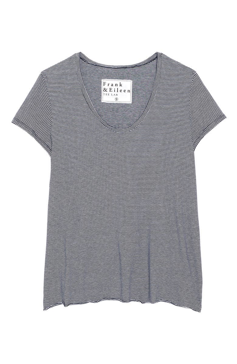 Frank & Eileen Essential Stripe T-Shirt, Main, color, 