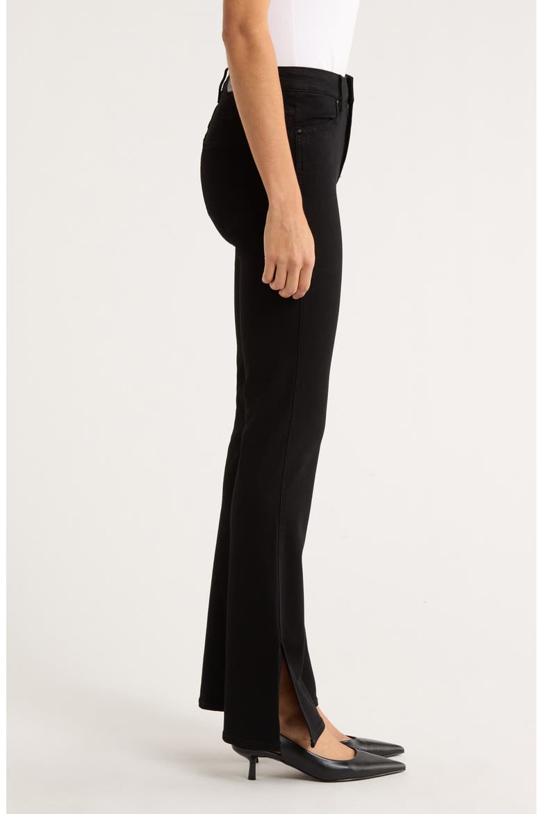 Laurel Canyon High Waist Bootcut Jeans, Alternate, color, BLACK SHADOW