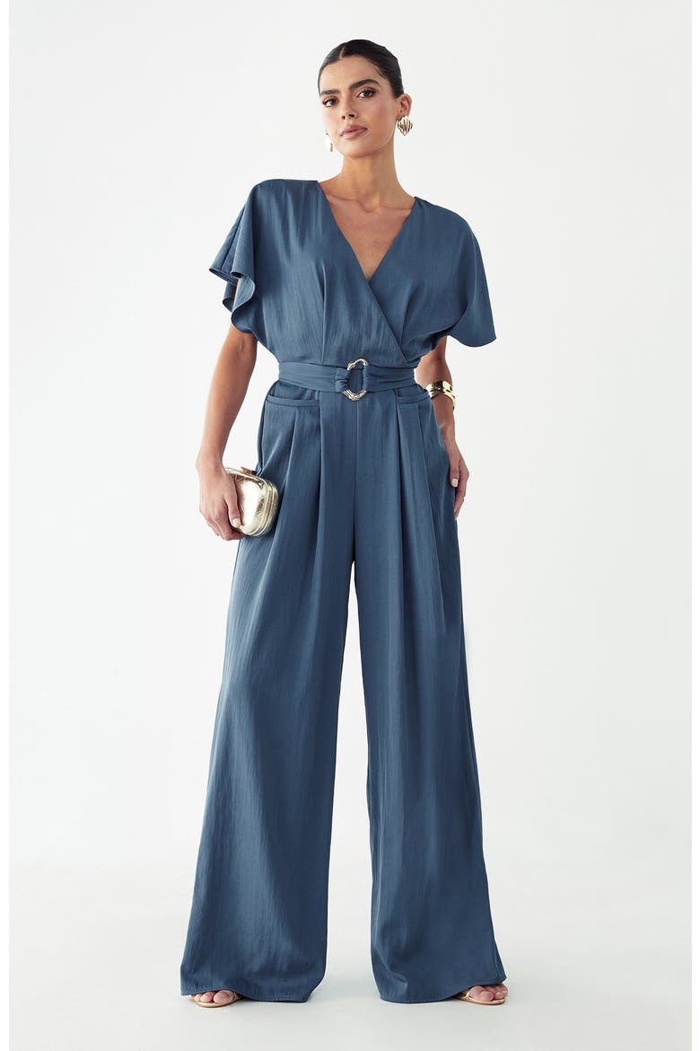 Zarah Jumpsuit, Main, color, Steel Blue
