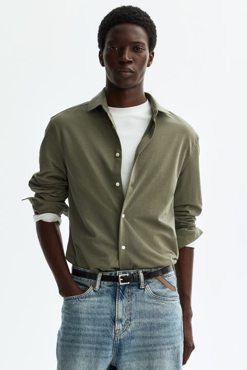Four-way Stretch Slim Fit Shirt